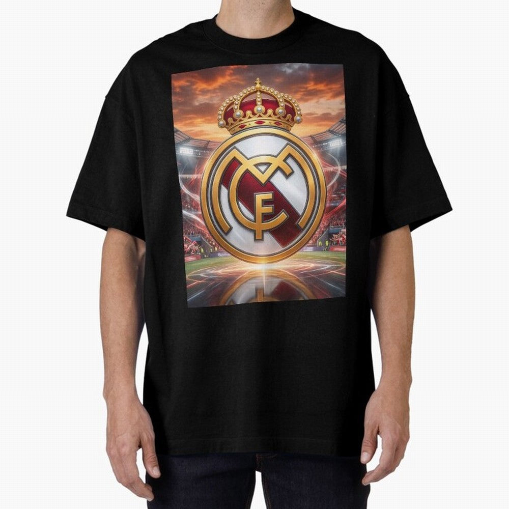 Tormenta del F¨²tbol Oversized T-Shirt Bring Retro Soccer Energy to FIFA World Cup 2026 USA Canada Mexico Inspired by Messi and Cristiano Ronaldo, Brazil Energy, Football Passion, Legendary Performances, Festival Vibes and Supporter Community;