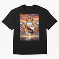 Tormenta del F¨²tbol Oversized T-Shirt Bring Retro Soccer Energy to FIFA World Cup 2026 USA Canada Mexico Inspired by Messi and Cristiano Ronaldo, Brazil Energy, Football Passion, Legendary Performances, Festival Vibes and Supporter Community;