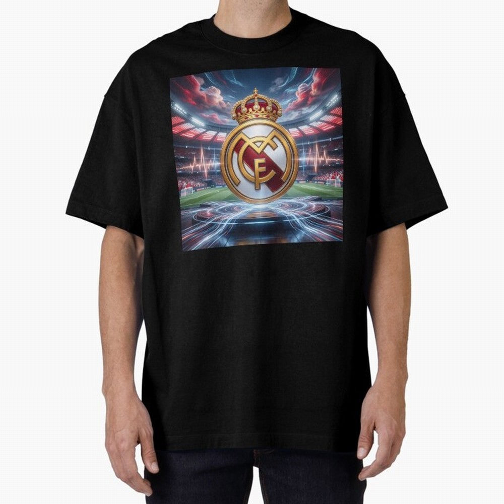 Los Campeones del Bernab¨¦u Oversized T-Shirt Follow the Final Road of FIFA World Cup 2026 Group Stage for Fans of Cristiano Ronaldo and Argentina and Brazil, Bringing Tournament Hype, Historic Matchups, Family Viewing Parties and Global Sports
