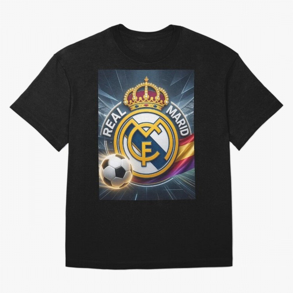 Pelot¨®n Real Madrid Oversized T-Shirt Back Your Heroes with Match Day Hype around FIFA World Cup 2026 Group Stage, Messi, CR7 and Mbappe, Brazil, Supporter Pride, Iconic Celebrations, Legendary Names and Global Match Day Energy; Perfect for