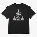 Keep Calm and Drink Water - Cristiano Ronaldo Oversized T-Shirt Stand Out with Spirit from Global Football Passion for FIFA World Cup 2026 USA Canada Mexico, Capturing Messi and Cristiano Ronaldo, England, Vintage Soccer Flavor, Modern Football