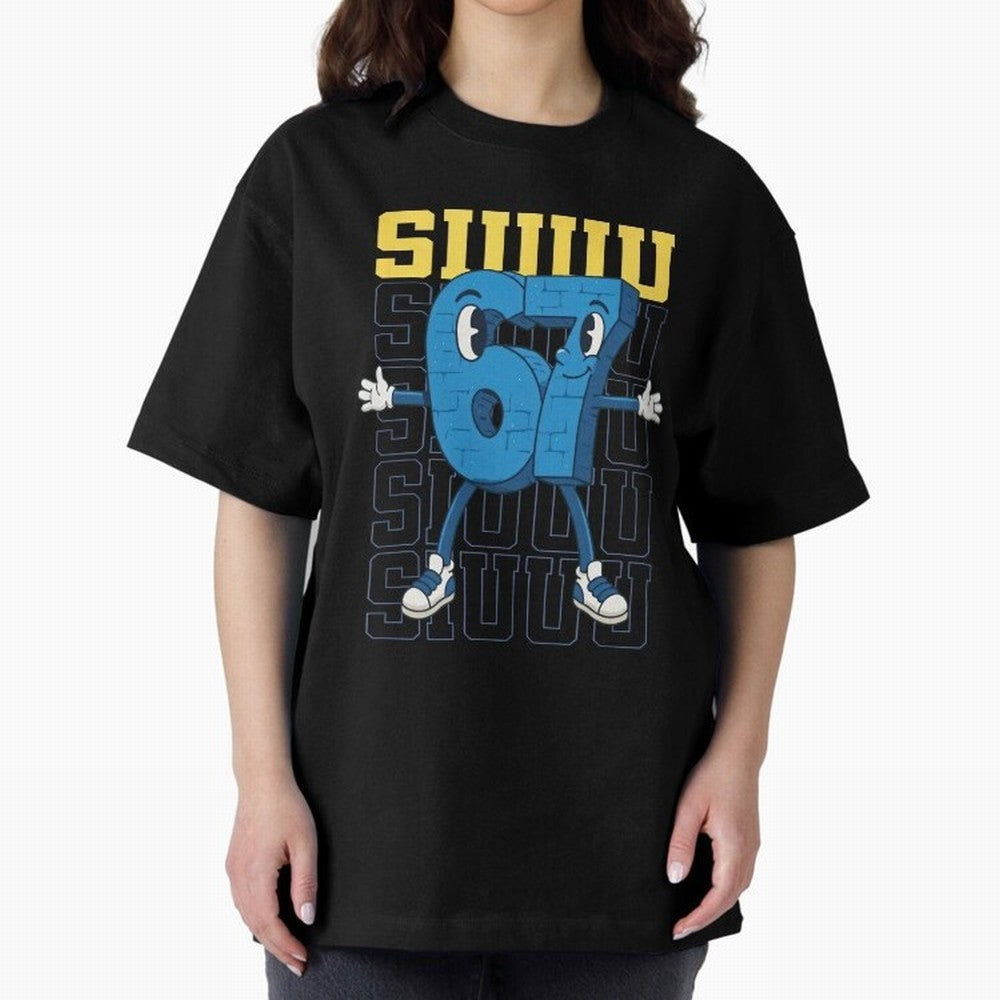 Funny Siuuu 67 Six Seven Soccer Shirt Oversized T-Shirt Create the FIFA World Cup 2026 Journey through Haaland Highlights, England and Germany Pride, Soccer Culture, Superstar Moments, National Team Dreams and Competitive Fire; Made for Die Hard