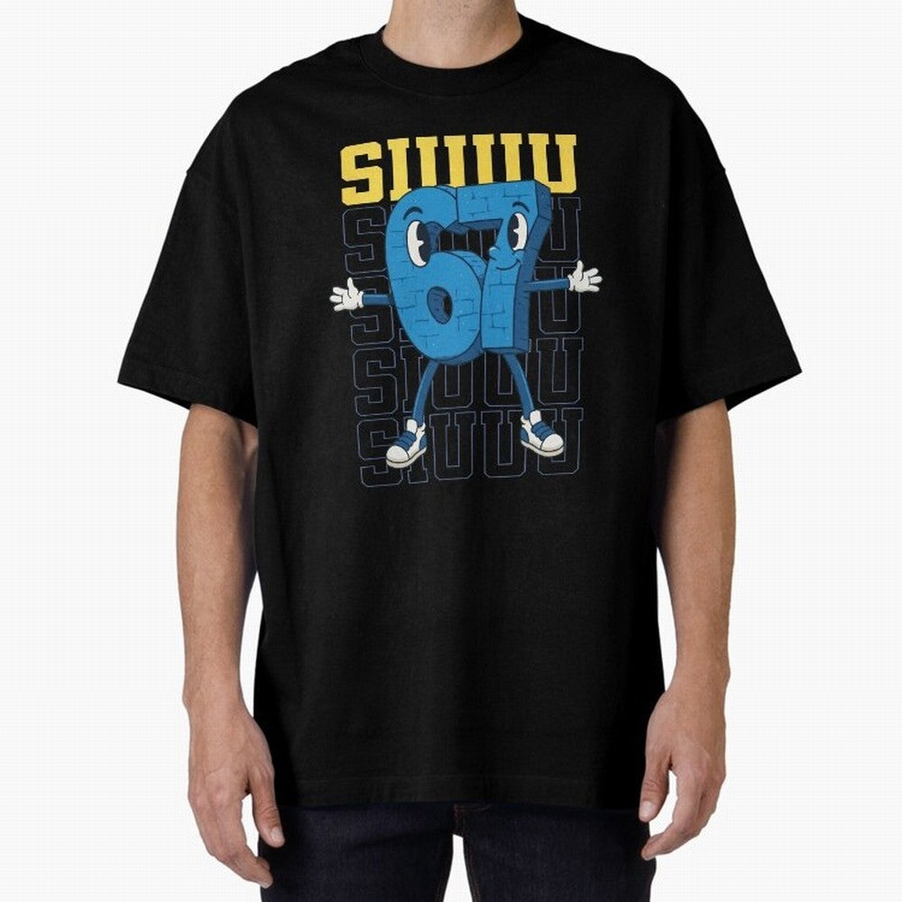 Funny Siuuu 67 Six Seven Soccer Shirt Oversized T-Shirt Create the FIFA World Cup 2026 Journey through Haaland Highlights, England and Germany Pride, Soccer Culture, Superstar Moments, National Team Dreams and Competitive Fire; Made for Die Hard