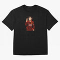 Cristiano Ronaldo Anime Art Blue Lock Inspired Football Legend Oversized T-Shirt Celebrate the Road through Match Day Hype around FIFA World Cup 2026, CR7, Spain and Netherlands, Stadium Chants, National Pride, Trophy Dreams and Unforgettable
