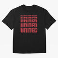 United United United Oversized T-Shirt Follow the Road to Match Day Hype around FIFA World Cup 2026 USA Canada Mexico, CR7 and Messi, England and Germany, Soccer Culture, Superstar Moments, National Team Dreams and Competitive Fire; Ideal for