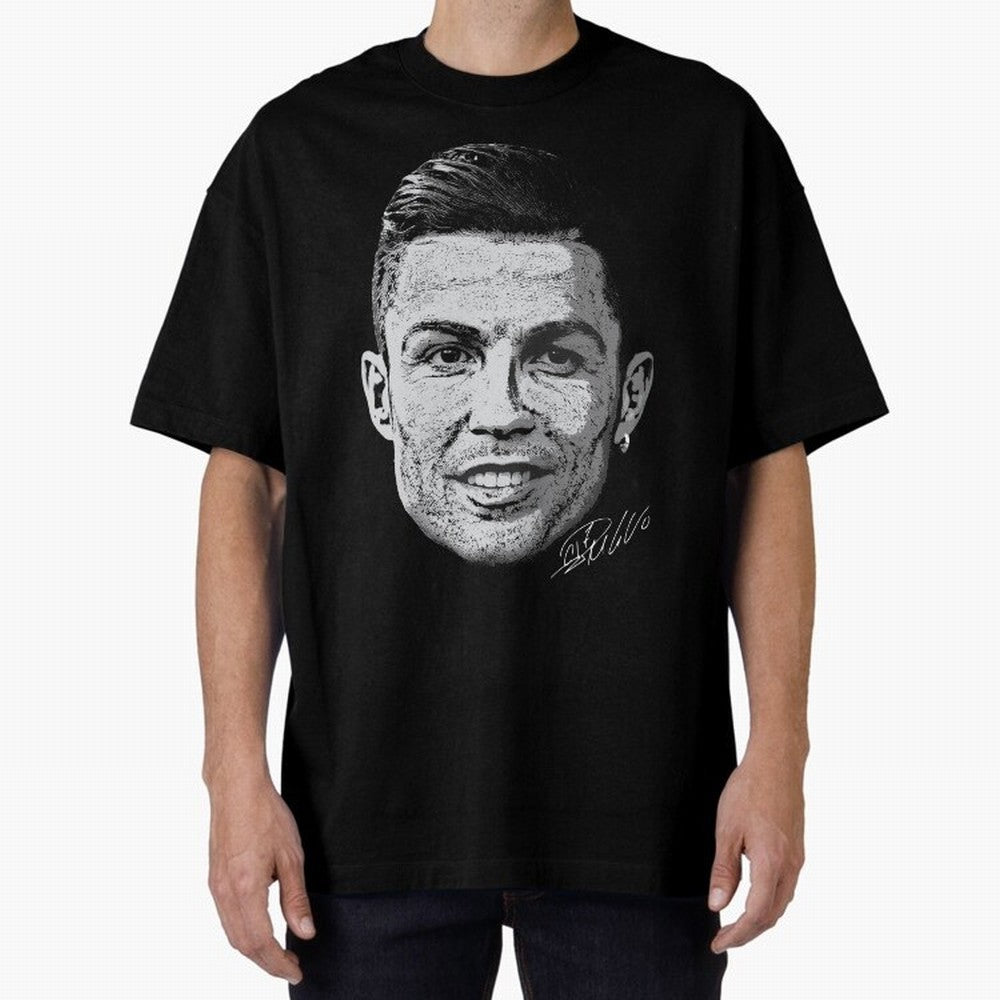Cristiano Ronaldo Signed Oversized T-Shirt Back the Journey through the FIFA World Cup 2026 USA Canada Mexico Journey through Mbappe and Neymar Highlights, Argentina Pride, Supporter Pride, Iconic Celebrations, Legendary Names and Global Match Day