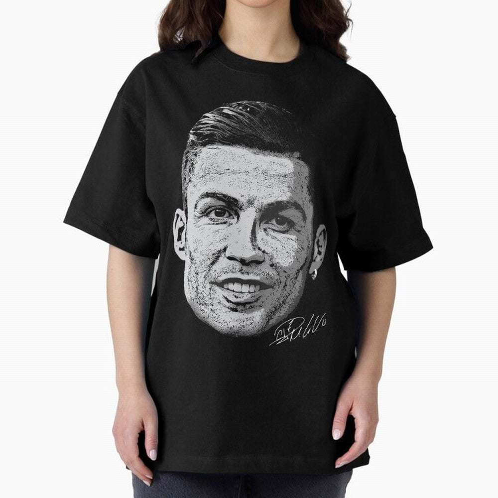 Cristiano Ronaldo Signed Oversized T-Shirt Back the Journey through the FIFA World Cup 2026 USA Canada Mexico Journey through Mbappe and Neymar Highlights, Argentina Pride, Supporter Pride, Iconic Celebrations, Legendary Names and Global Match Day