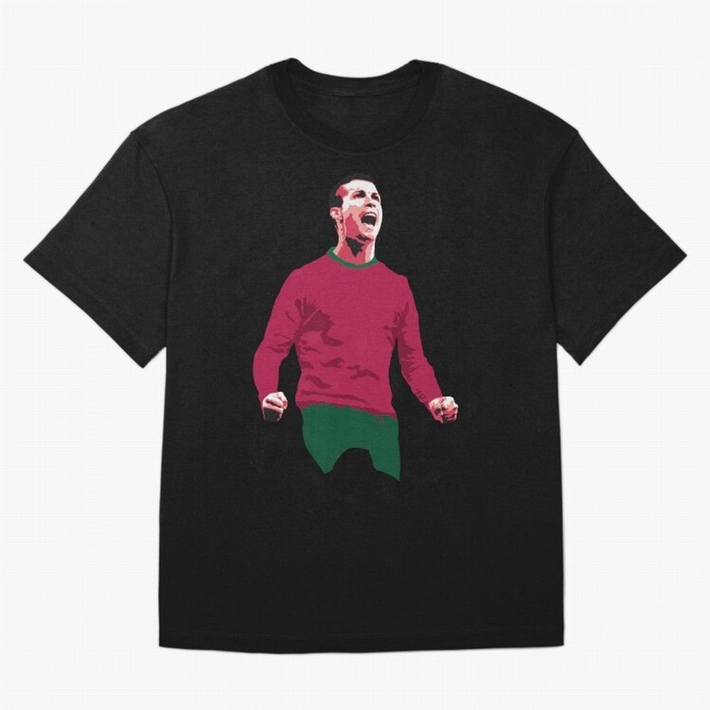 Ronaldo Oversized T-Shirt Share Global Football Passion for FIFA World Cup 2026 Group Stage, Celebrating Messi, Neymar and Mbappe, Spain and Netherlands, Soccer Culture, Superstar Moments, National Team Dreams and Competitive Fire; Great for Watch