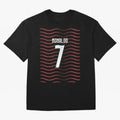 Cristiano Ronaldo Portugal Jersey 2026 World cup Oversized T-Shirt Represent the Passion of the FIFA World Cup 2026 Group Stage Journey through Haaland Highlights, Spain Pride, Stadium Memories, Football Loyalty, International Chants and