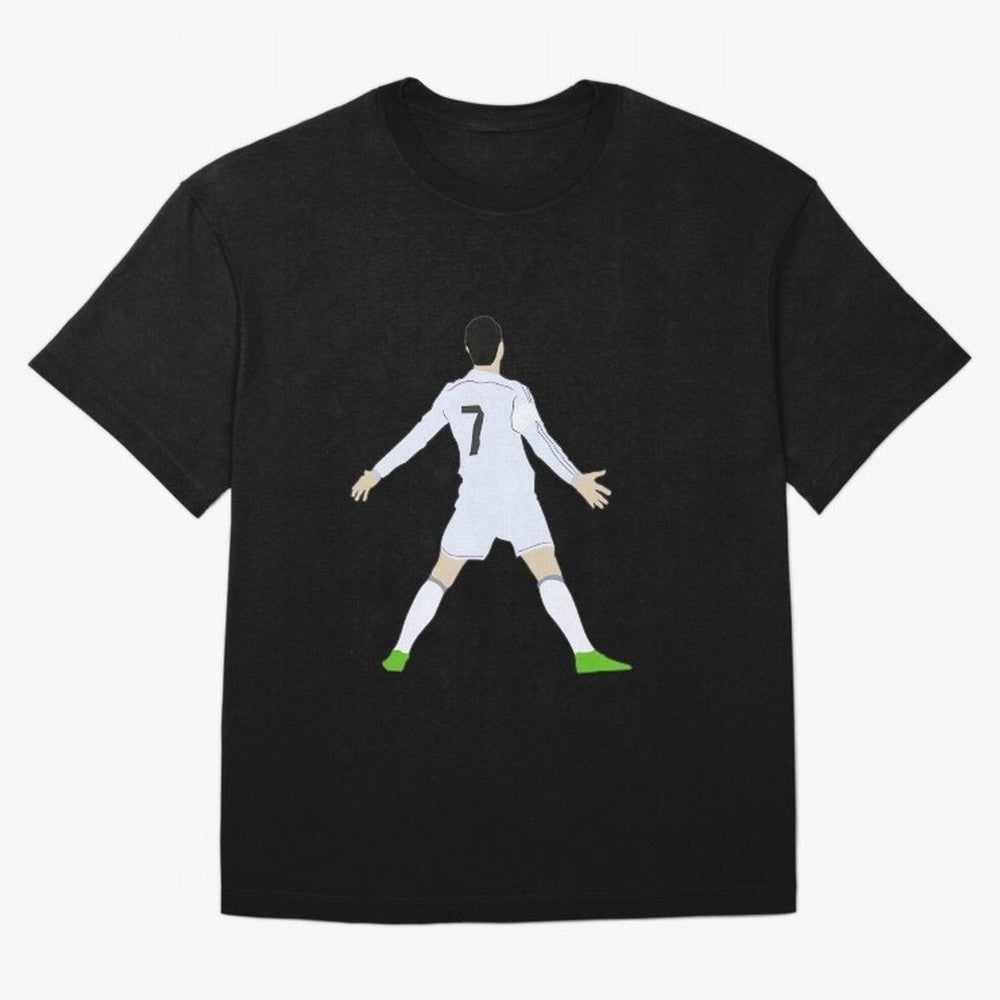 Cristiano Ronaldo Oversized T-Shirt Make Your Look Match FIFA World Cup 2026 USA Canada Mexico Spirit, Driven by Argentina and Brazil, Mbappe and Neymar, Football Passion, Legendary Performances, Festival Vibes and Supporter Community; Great for