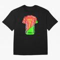Cristiano Ronaldo Oversized T-Shirt Discover the FIFA World Cup 2026 Group Stage Journey through Mbappe and Neymar Highlights, Netherlands Pride, Football Passion, Legendary Performances, Festival Vibes and Supporter Community; Great for Watch