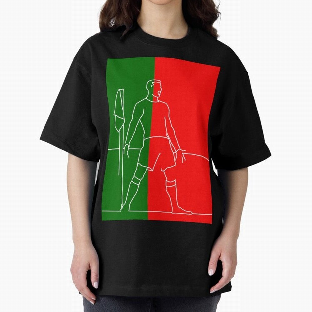 Siuuu! (color) Oversized T-Shirt Turn Football Passion into the FIFA World Cup 2026 Journey through Mbappe and Neymar Highlights, England and Germany Pride, Match Day Excitement, Supporter Culture, Golden Goals and Global Football Passion; Great