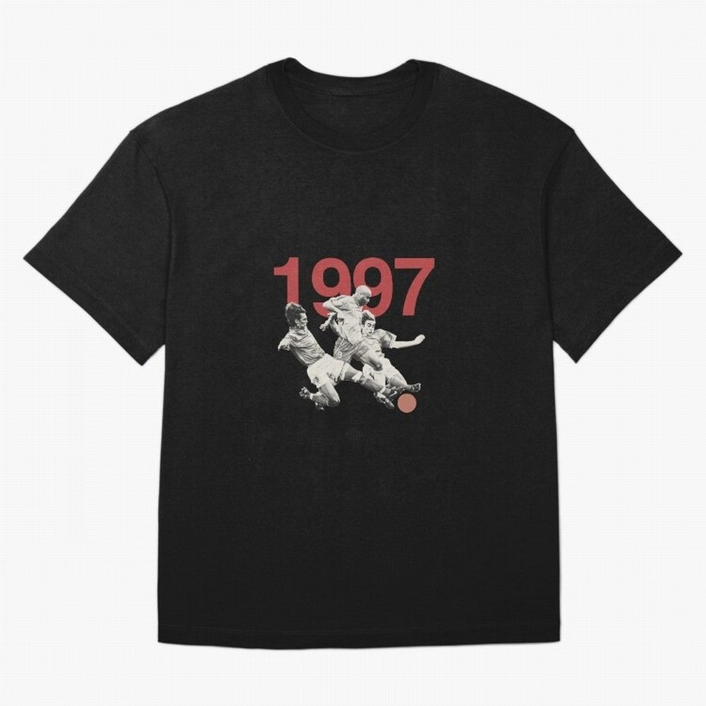 Ronaldo Maldini Cannavaro Tournoi de France 1997 Oversized T-Shirt Celebrate the Magic of the FIFA World Cup 2026 Journey through Messi and Cristiano Ronaldo Highlights, Brazil Pride, Goal Celebration Energy, Supporter Heritage, Football Icons and