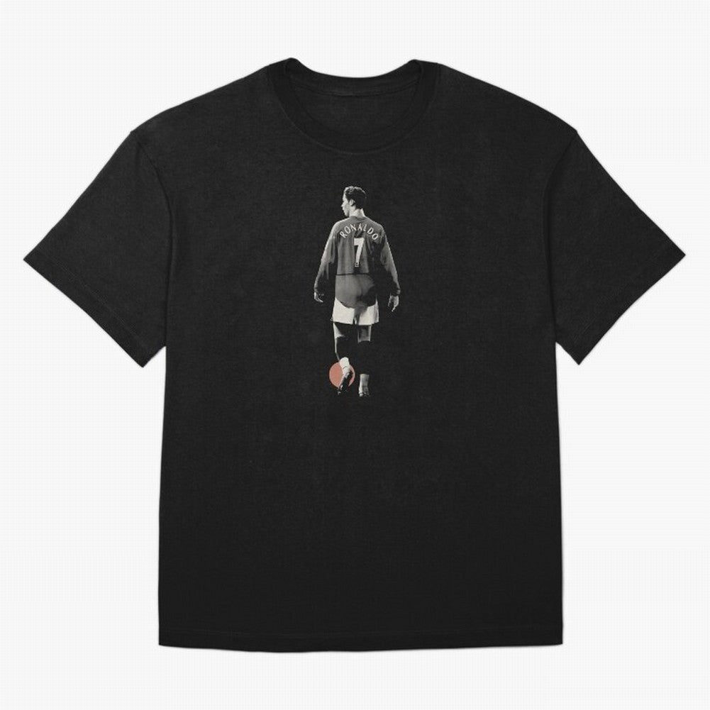 Cristiano Ronaldo CR7 Minimalist Oversized T-Shirt Celebrate Soccer Greatness during FIFA World Cup 2026 USA Canada Mexico Spirit, Filled with Argentina, France and Brazil, Haaland, Match Day Excitement, Supporter Culture, Golden Goals and Global