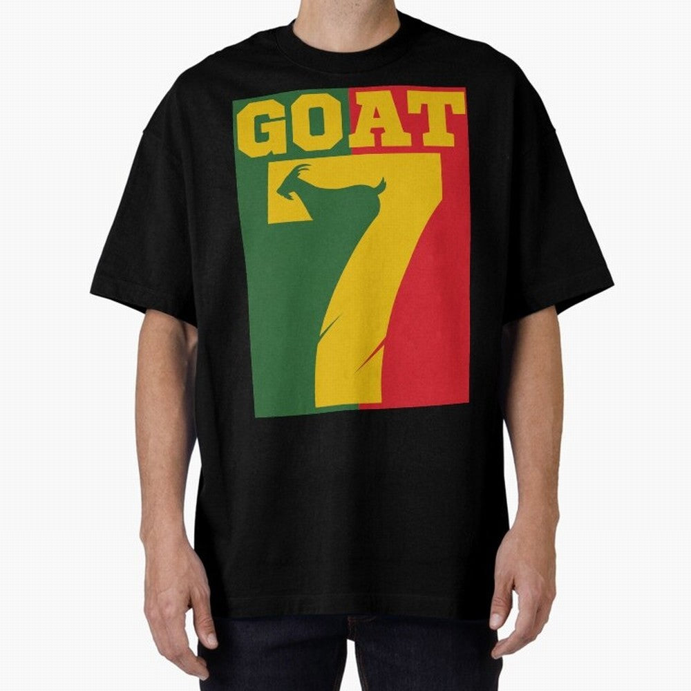World Cup 2026 The Goat CR 7 Portugal Oversized T-Shirt Celebrate Global Passion for FIFA World Cup 2026 Highlighting Haaland, Argentina, France and Brazil Energy, Match Day Excitement, Supporter Culture, Golden Goals and Global Football Passion;
