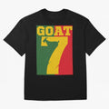 World Cup 2026 The Goat CR 7 Portugal Oversized T-Shirt Celebrate Global Passion for FIFA World Cup 2026 Highlighting Haaland, Argentina, France and Brazil Energy, Match Day Excitement, Supporter Culture, Golden Goals and Global Football Passion;