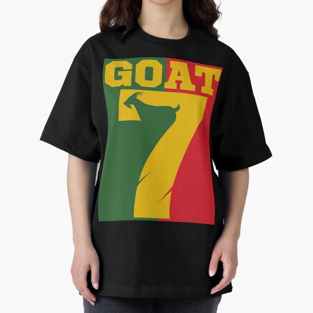 World Cup 2026 The Goat CR 7 Portugal Oversized T-Shirt Celebrate Global Passion for FIFA World Cup 2026 Highlighting Haaland, Argentina, France and Brazil Energy, Match Day Excitement, Supporter Culture, Golden Goals and Global Football Passion;