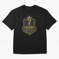 7Legend Football Inspired Number 7 T-Shirt Oversized T-Shirt Join the Countdown to Match Day Hype around FIFA World Cup 2026 Group Stage, Messi, Netherlands, Stadium Memories, Football Loyalty, International Chants and Championship Tradition;