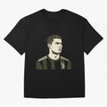 Cristiano Ronaldo Oversized T-Shirt Celebrate Rivalries and Pride in Global Football Passion for FIFA World Cup 2026 USA Canada Mexico, Celebrating Messi, CR7 and Mbappe, England, France and Netherlands, Retro Football Energy, Iconic Rivalries,