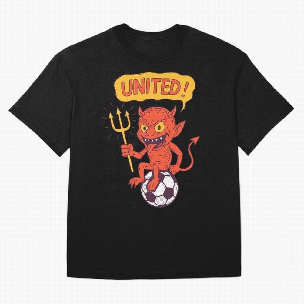 Manchester United The Red Devils Oversized T-Shirt Celebrate Rivalries and Pride in FIFA World Cup 2026 Group Stage Driven by Cristiano Ronaldo, Haaland and CR7, Brazil, Portugal and Argentina Energy, Global Supporter Spirit, Legendary Goals,