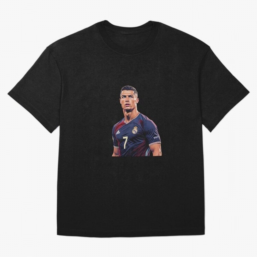 CR7 Siuuu Oversized T-Shirt Relive the Noise and Pride of FIFA World Cup 2026 Group Stage for Fans of Messi, Neymar and Mbappe and England, France and Netherlands, Bringing Worldwide Fan Energy, Dramatic Goals, Stadium Lights and Championship
