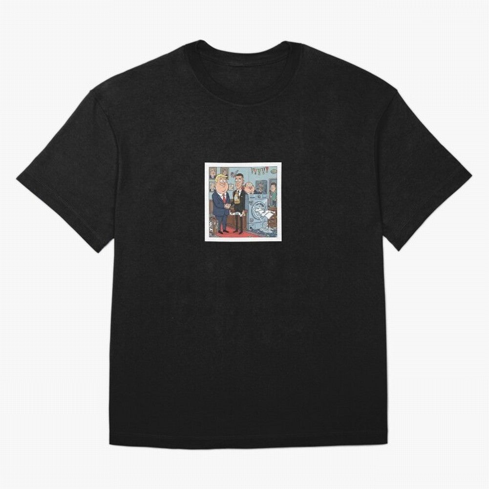 Ronaldo at White House Dinner Oversized T-Shirt Honor Football Greatness during FIFA World Cup 2026 for Fans of Messi, Neymar and Mbappe and Netherlands, Bringing Classic Soccer Heritage, Championship Pressure, Fan Loyalty and International Pride;