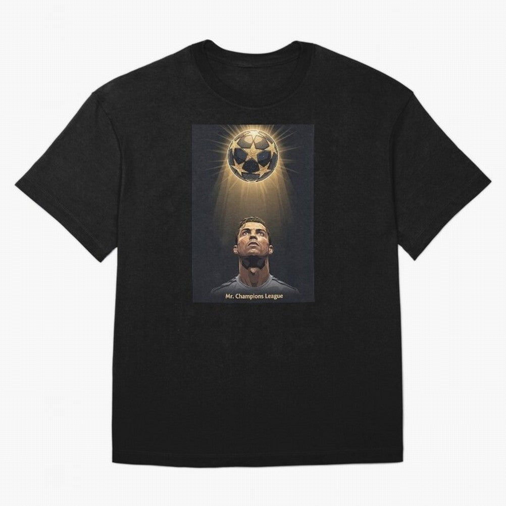 Ronaldo Madrid Oversized T-Shirt Show Your Love for FIFA World Cup 2026 USA Canada Mexico Inspired by Mbappe, England, France and Netherlands Energy, Football Passion, Legendary Performances, Festival Vibes and Supporter Community; Great for