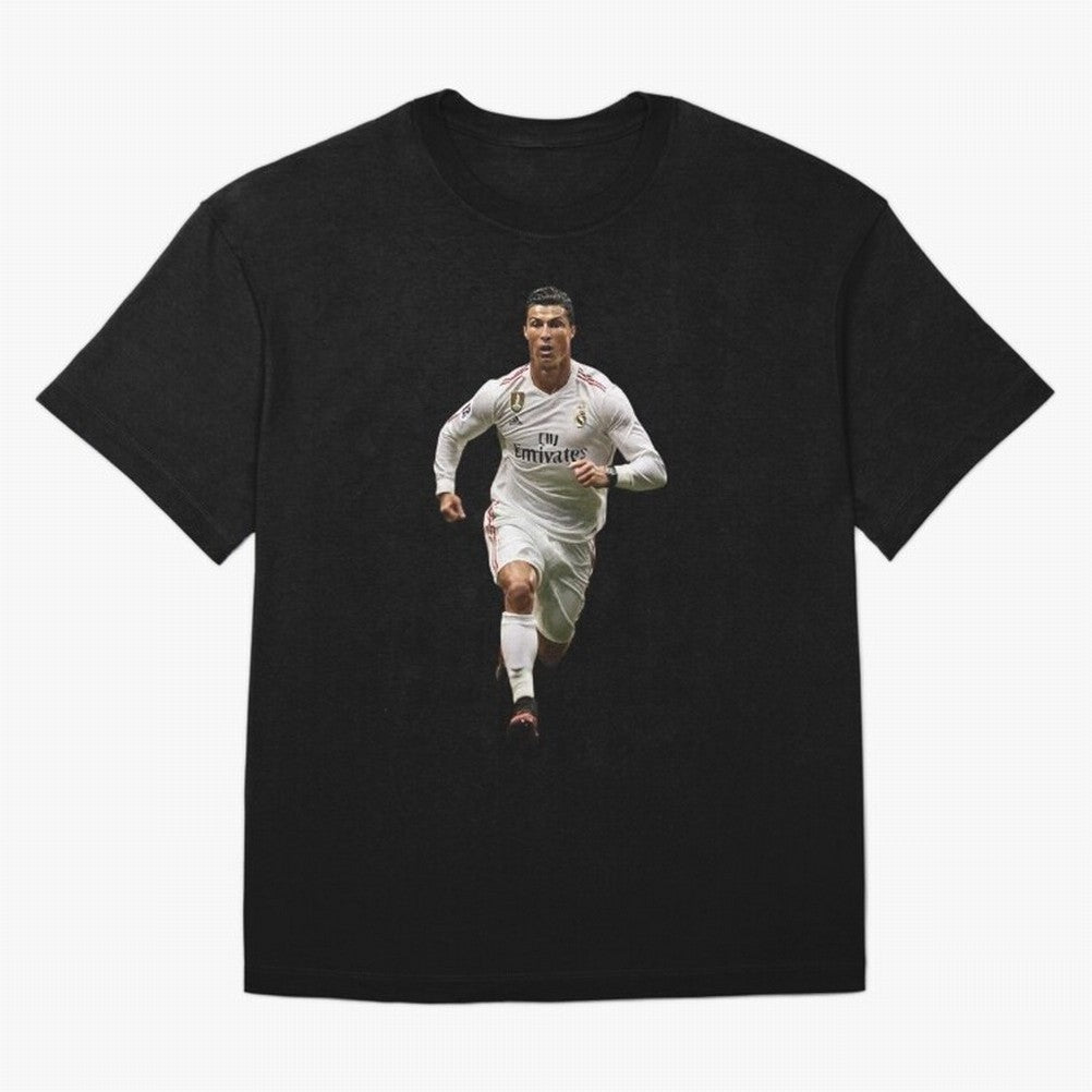 Cristiano Ronaldo runner Oversized T-Shirt Get Ready for Global Football Passion for FIFA World Cup 2026, Highlighting Cristiano Ronaldo, Haaland and CR7, England, Vintage Soccer Flavor, Modern Football Stars, National Flags and Final Night