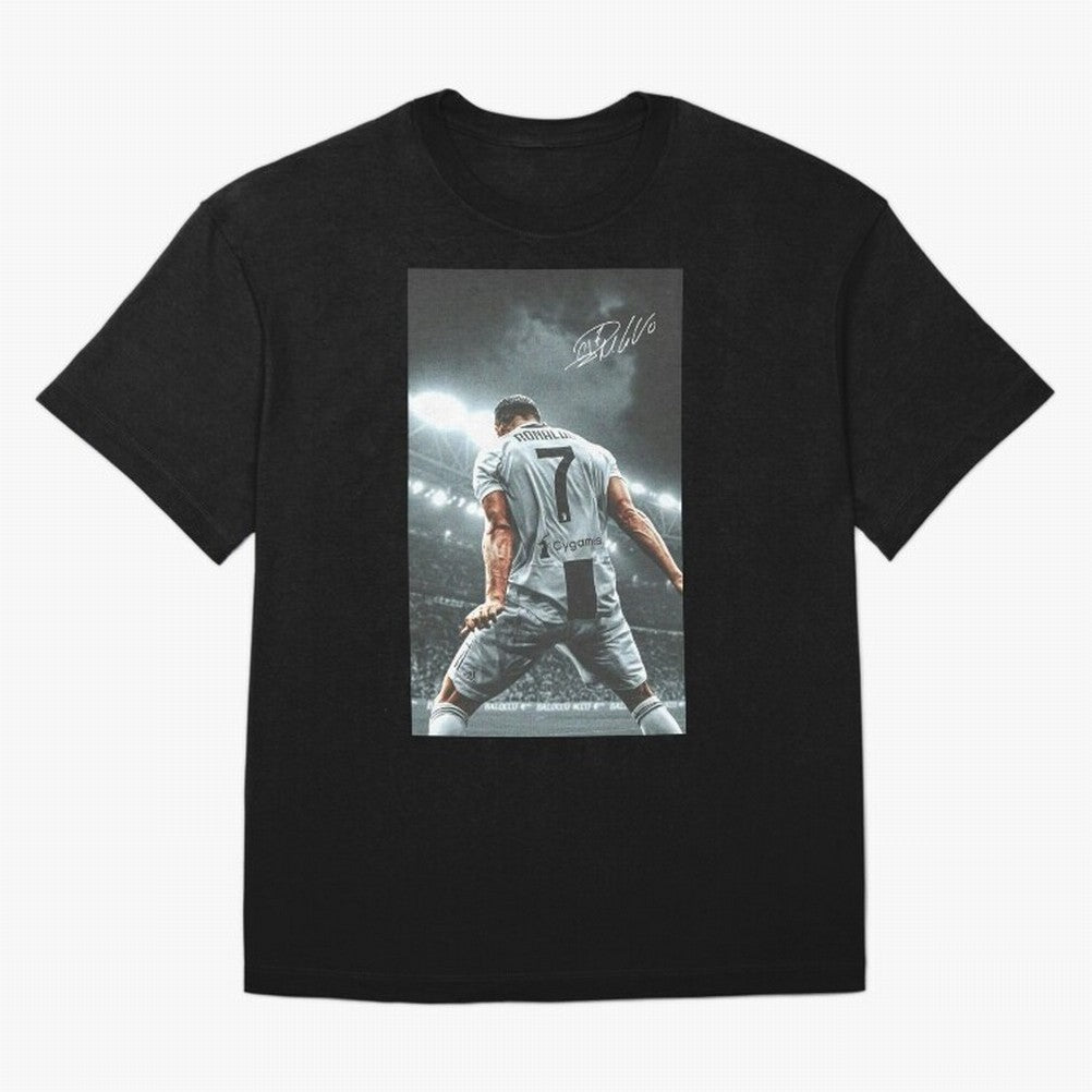 Cristiano Ronaldo Celebration Oversized T-Shirt Follow the Road to FIFA World Cup 2026 Group Stage Inspired by Haaland, Brazil, Portugal and Argentina Energy, Stadium Chants, National Pride, Trophy Dreams and Unforgettable Football Memories;