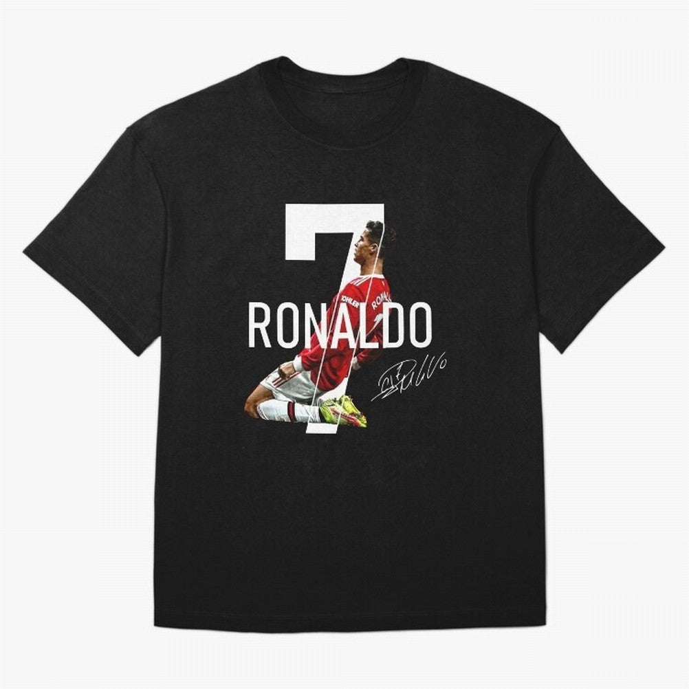 Cristiano Ronaldo - CR7 Oversized T-Shirt Bring a Champion Mindset to FIFA World Cup 2026 Group Stage for Fans of Cristiano Ronaldo and Brazil, Portugal and Argentina, Bringing Football Festival Excitement, Trophy Ambitions, Country Rivalries and