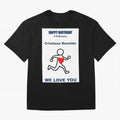 Tribute to Cristiano Ronaldo ¡ª 5 February Oversized T-Shirt Feel the Heartbeat of the FIFA World Cup 2026 Group Stage Journey through Neymar Highlights, Spain and Netherlands Pride, Soccer Culture, Superstar Moments, National Team Dreams and