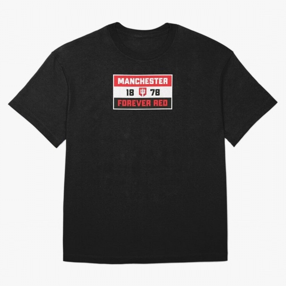 Manchester Forever Red Oversized T-Shirt Bring Champion Energy into Global Football Passion for FIFA World Cup 2026 USA Canada Mexico, Capturing Neymar, Portugal, Football History, Final Match Energy, Crowd Noise and Once in a Lifetime Moments;