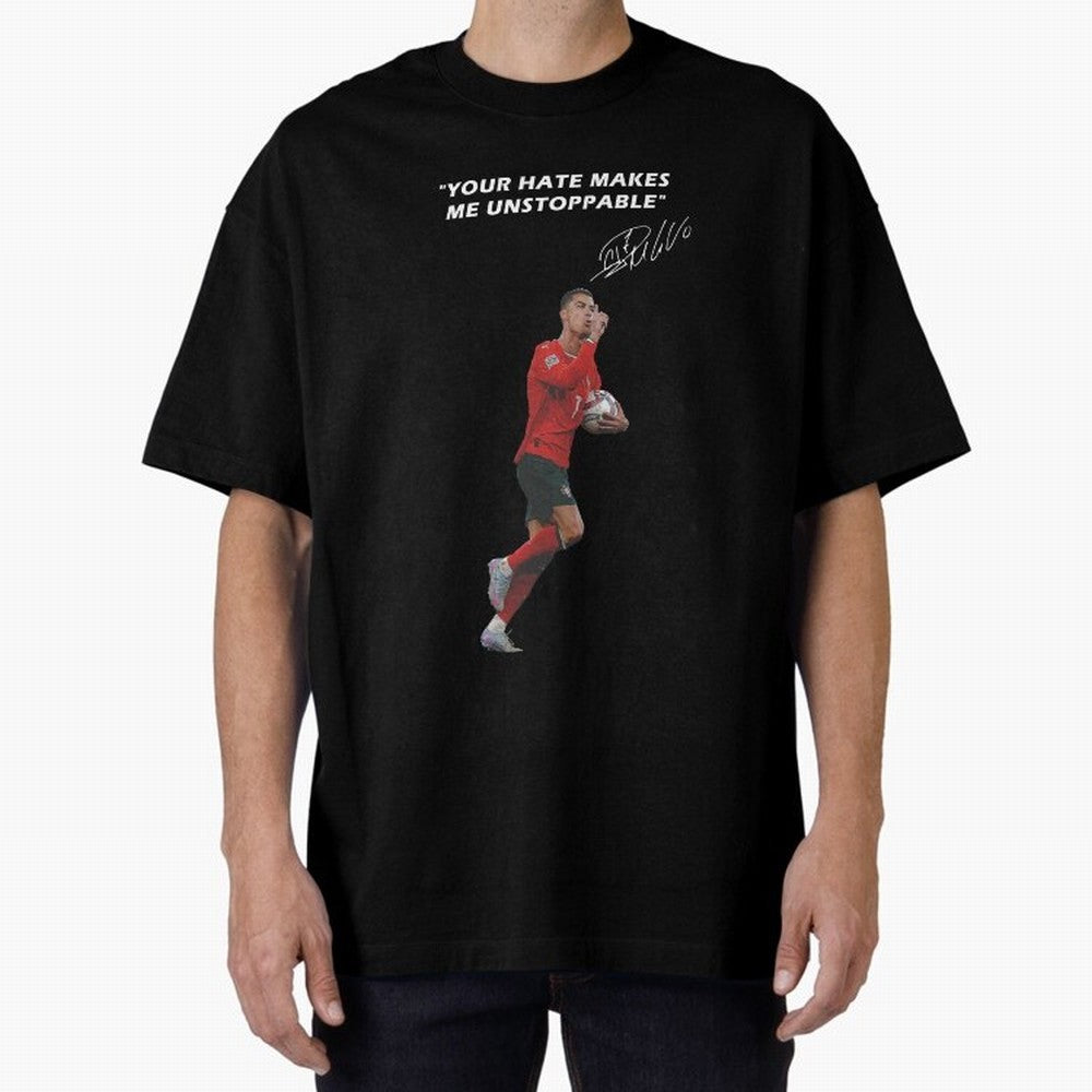 Cristiano Ronaldo Oversized T-Shirt Back Your Heroes with Global Football Passion for FIFA World Cup 2026 USA Canada Mexico, Capturing Cristiano Ronaldo, Haaland and CR7, Argentina and Brazil, Global Supporter Spirit, Legendary Goals, National