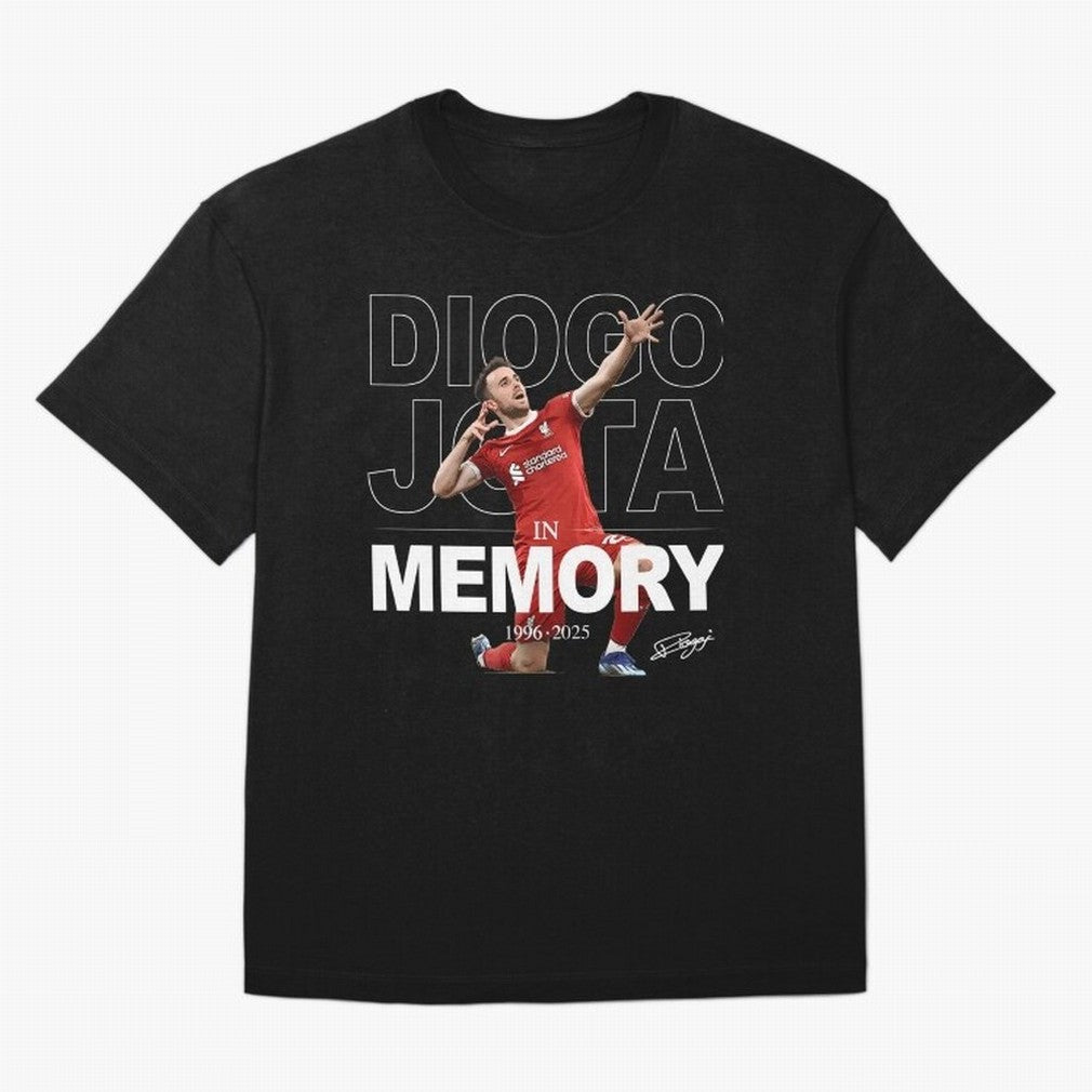 Diogo Jota In Memory Oversized T-Shirt Bring Trophy Dreams to FIFA World Cup 2026 USA Canada Mexico for Fans of Messi, Neymar and Mbappe and Spain and Netherlands, Bringing Worldwide Fan Energy, Dramatic Goals, Stadium Lights and Championship