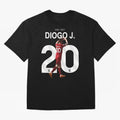 Diogo Jota Oversized T-Shirt Create FIFA World Cup 2026 Group Stage for Fans of Messi, Neymar and Mbappe and Argentina and Brazil, Bringing Football History, Final Match Energy, Crowd Noise and Once in a Lifetime Moments; Made for Collectors Who