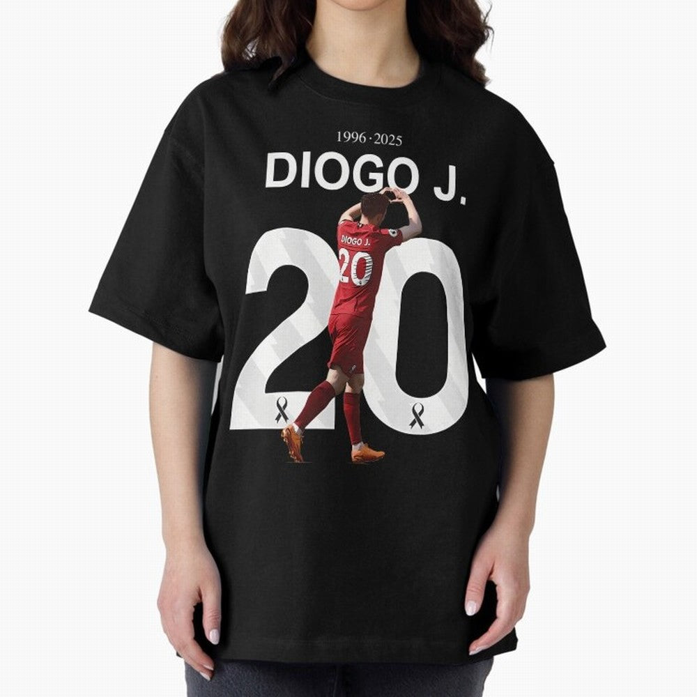 Diogo Jota Oversized T-Shirt Create FIFA World Cup 2026 Group Stage for Fans of Messi, Neymar and Mbappe and Argentina and Brazil, Bringing Football History, Final Match Energy, Crowd Noise and Once in a Lifetime Moments; Made for Collectors Who