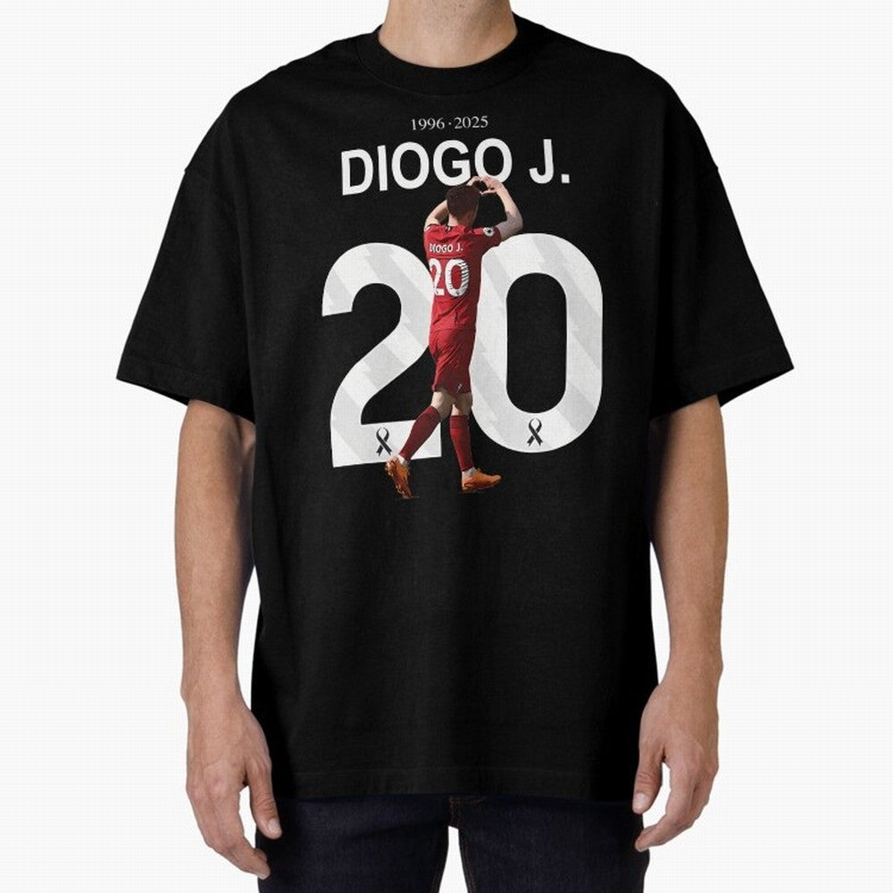 Diogo Jota Oversized T-Shirt Create FIFA World Cup 2026 Group Stage for Fans of Messi, Neymar and Mbappe and Argentina and Brazil, Bringing Football History, Final Match Energy, Crowd Noise and Once in a Lifetime Moments; Made for Collectors Who