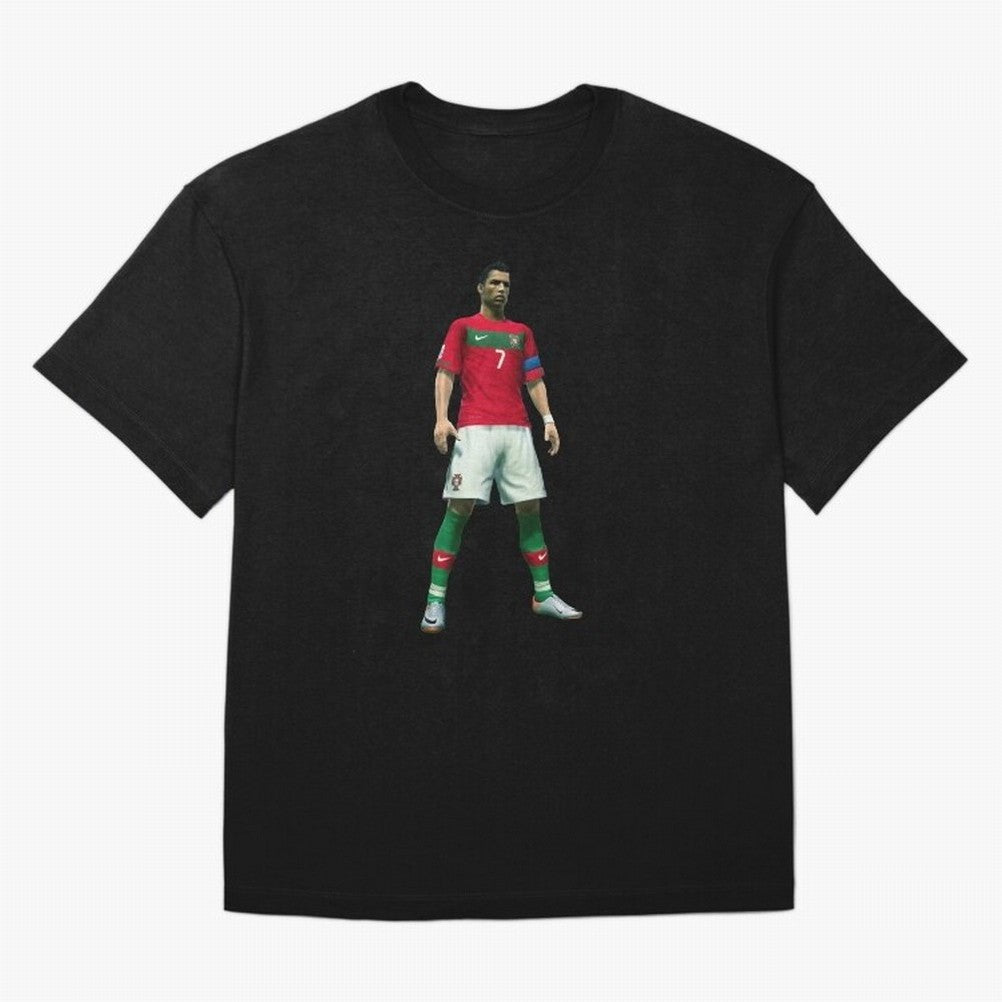 CR7 PES Oversized T-Shirt Celebrate National Team Dreams in the FIFA World Cup 2026 USA Canada Mexico Journey through CR7 Highlights, Germany Pride, Football History, Final Match Energy, Crowd Noise and Once in a Lifetime Moments; Great for