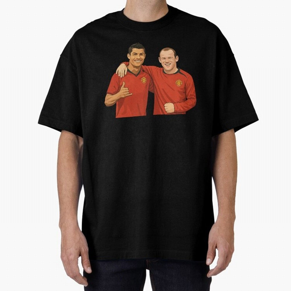 Ron & Roon Oversized T-Shirt Feel International Energy from Match Day Hype around FIFA World Cup 2026 USA Canada Mexico, Haaland, Germany, Goal Celebration Energy, Supporter Heritage, Football Icons and Worldwide Tournament Joy; Ideal for