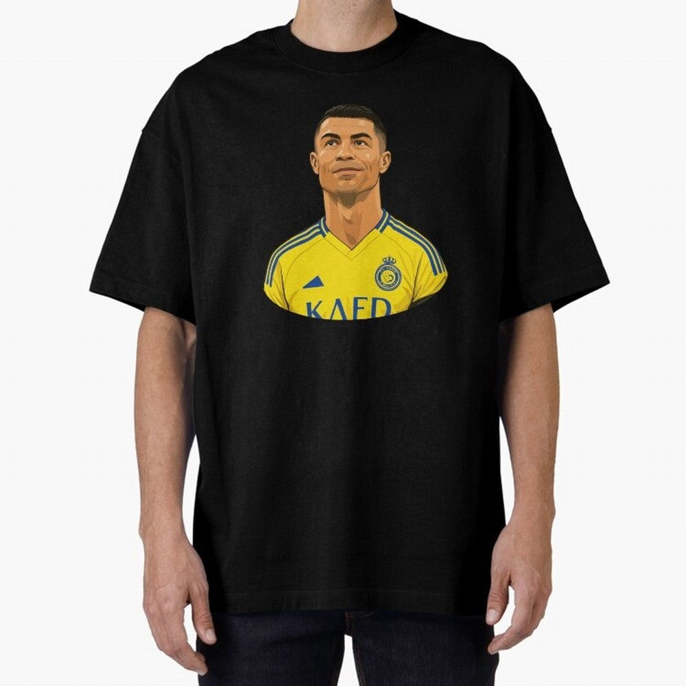 CR7 Oversized T-Shirt Remember the FIFA World Cup 2026 Journey through Neymar, Haaland and Cristiano Ronaldo Highlights, Brazil, Portugal and Argentina Pride, Match Day Excitement, Supporter Culture, Golden Goals and Global Football Passion;