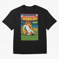 CR7 Comic Oversized T-Shirt Make the Season About the FIFA World Cup 2026 USA Canada Mexico Journey through Haaland and Mbappe Highlights, Portugal, Spain and Germany Pride, Worldwide Fan Energy, Dramatic Goals, Stadium Lights and Championship