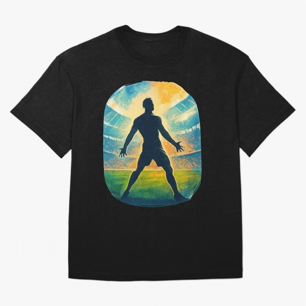 Cristiano Ronaldo CR7 Oversized T-Shirt Create FIFA World Cup 2026 for Fans of Neymar and England, Bringing Game Day Rituals, Football Legends, Country Pride and the Road to the Final; Perfect for People Who Love Argentina, Brazil, France, England,