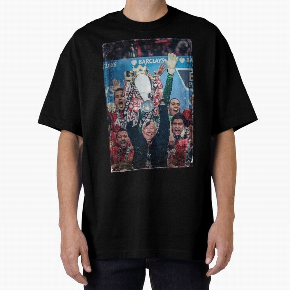 Sir Alex Ferguson Vintage Oversized T-Shirt Fuel Global Football Passion for FIFA World Cup 2026 Group Stage, Filled with CR7, England and Germany, Soccer Culture, Superstar Moments, National Team Dreams and Competitive Fire; Built for Supporters