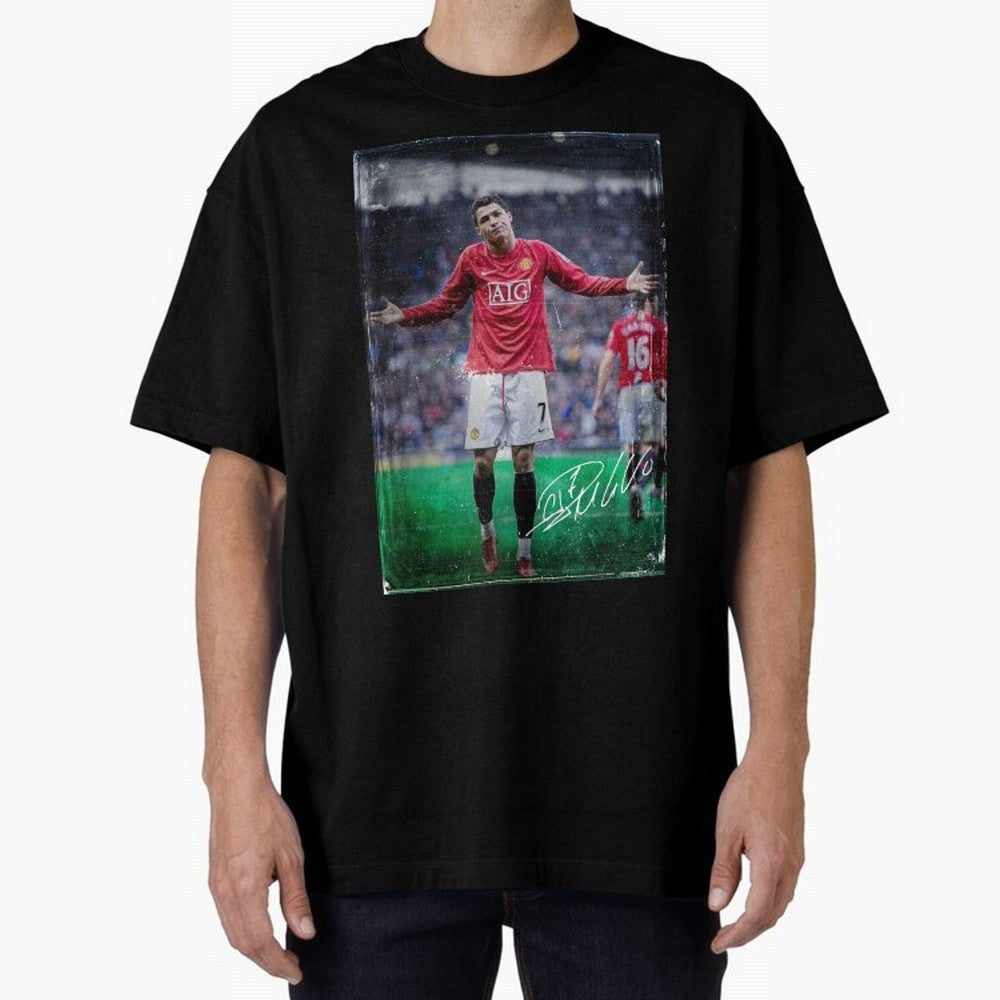 Cristiano Ronaldo Oversized T-Shirt Join Supporters Worldwide for FIFA World Cup 2026 USA Canada Mexico Inspired by Neymar, Haaland and Cristiano Ronaldo, Brazil Energy, Football Festival Excitement, Trophy Ambitions, Country Rivalries and Star