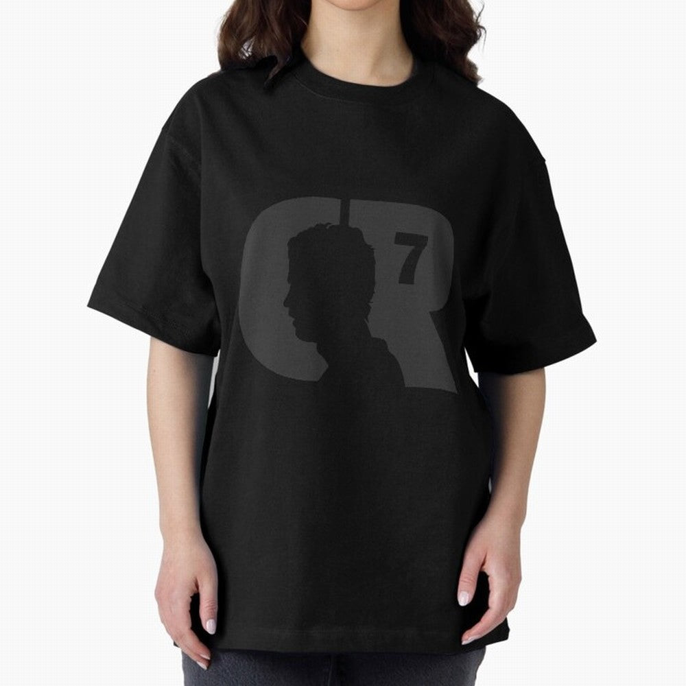 CR7 Cristiano Ronaldo Oversized T-Shirt Make Your Look Match Global Football Passion for FIFA World Cup 2026 Group Stage, Built around Haaland, Germany, Supporter Pride, Iconic Celebrations, Legendary Names and Global Match Day Energy; Perfect for