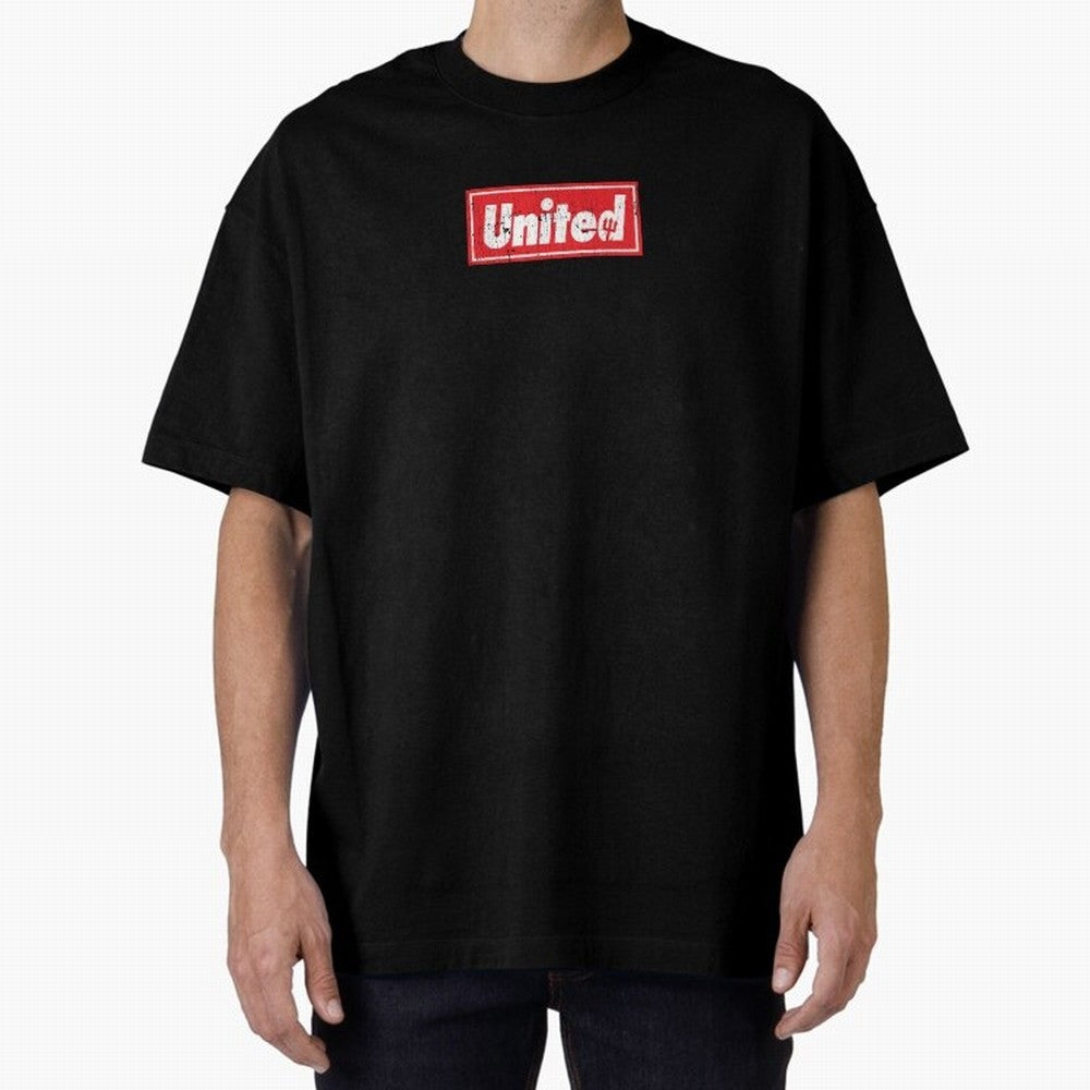Manchester United Oversized T-Shirt Bring a Vintage Feel to the FIFA World Cup 2026 Journey through Messi, CR7 and Mbappe Highlights, England and Germany Pride, Fan Favorite Moments, National Team Passion, Big Match Drama and Soccer History; Ideal