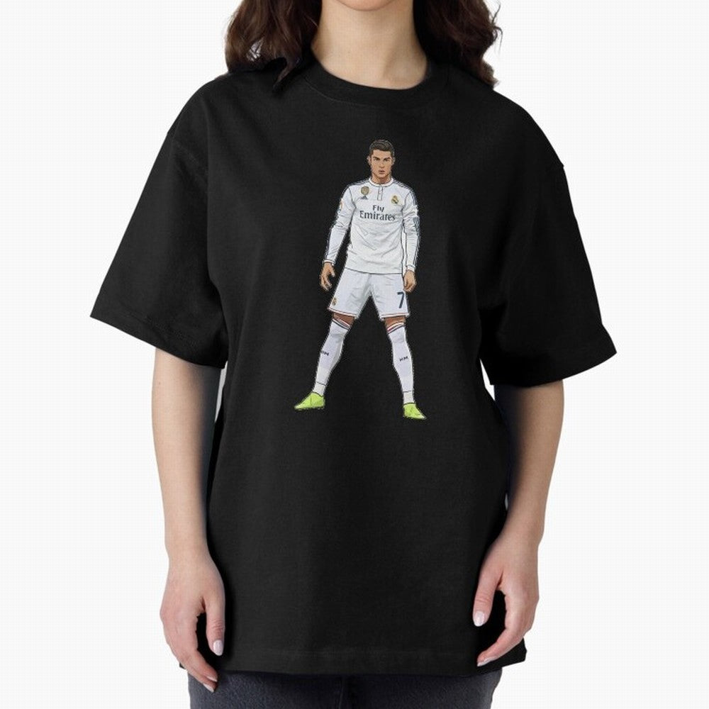 Cristiano Ronaldo at Madrid | Football Legend Oversized T-Shirt Turn Every Weekend Toward the FIFA World Cup 2026 Journey through CR7 Highlights, Spain and Netherlands Pride, Tournament Hype, Historic Matchups, Family Viewing Parties and Global