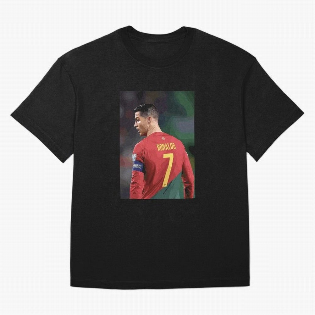 Cristiano Ronaldo Oversized T-Shirt Fuel Your Fan Pride for the FIFA World Cup 2026 Journey through Neymar Highlights, Brazil Pride, Global Supporter Spirit, Legendary Goals, National Colors and Tournament Celebration; Perfect for Fans, Collectors,