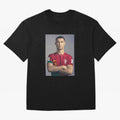 Cristiano Ronaldo Oversized T-Shirt Represent FIFA World Cup 2026 Built around Messi, Neymar and Mbappe, Portugal, Spain and Germany Energy, Match Day Excitement, Supporter Culture, Golden Goals and Global Football Passion; Ideal for Football Dads,