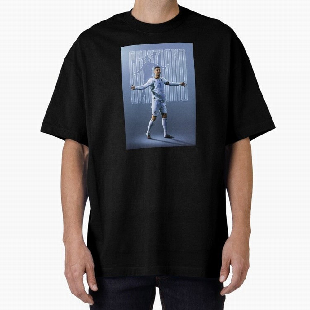Football Royalty: Cristiano Ronaldo Oversized T-Shirt Enjoy the FIFA World Cup 2026 Group Stage Journey through Cristiano Ronaldo Highlights, Netherlands Pride, Football Festival Excitement, Trophy Ambitions, Country Rivalries and Star Player Buzz;